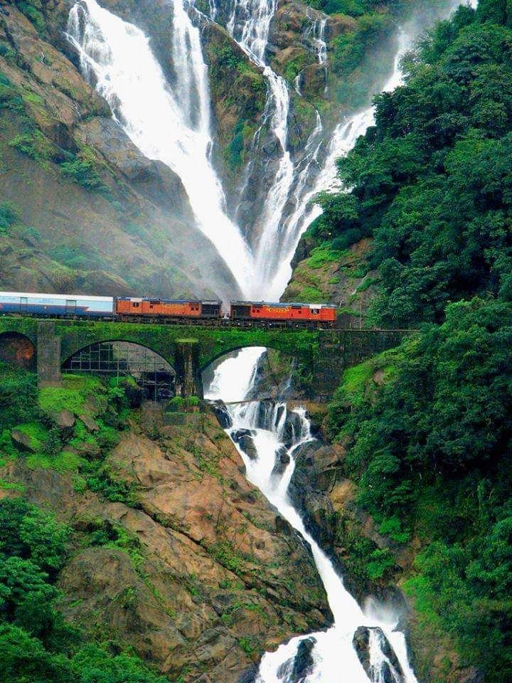 Dudhsagar waterfalls trip Goa